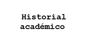 historial académico